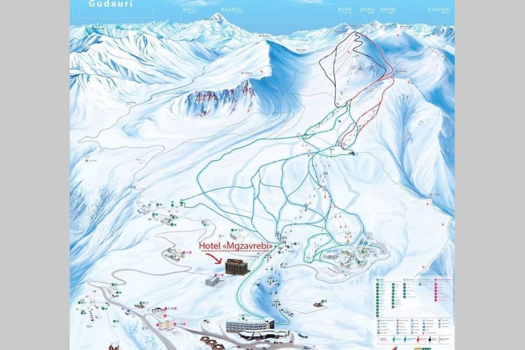 Gudauri Loft Apartment 418, Next To The Pirveli Lift المظهر الخارجي الصورة