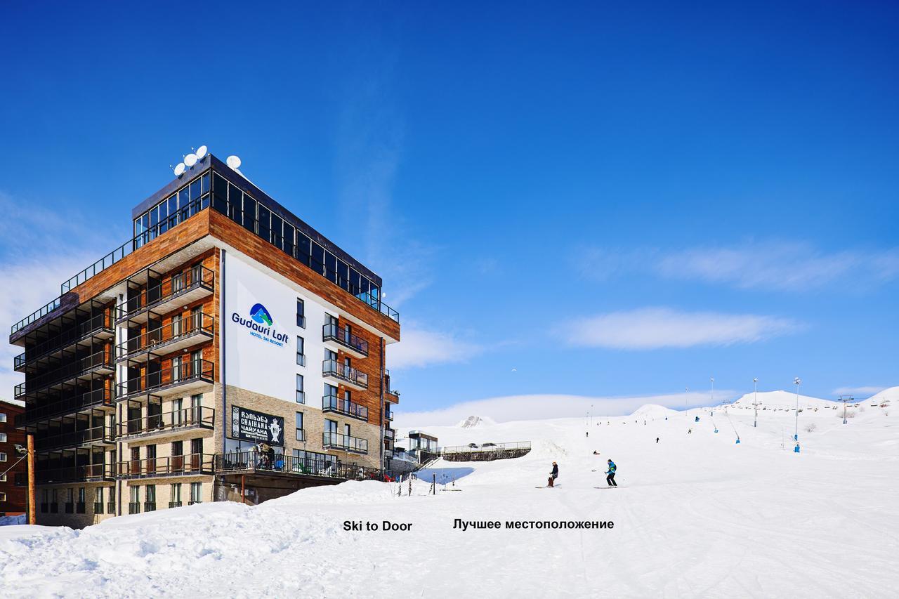 Gudauri Loft Apartment 418, Next To The Pirveli Lift المظهر الخارجي الصورة